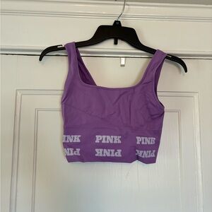 PINK Victoria's Secret Lavender Sports Bra, Size M